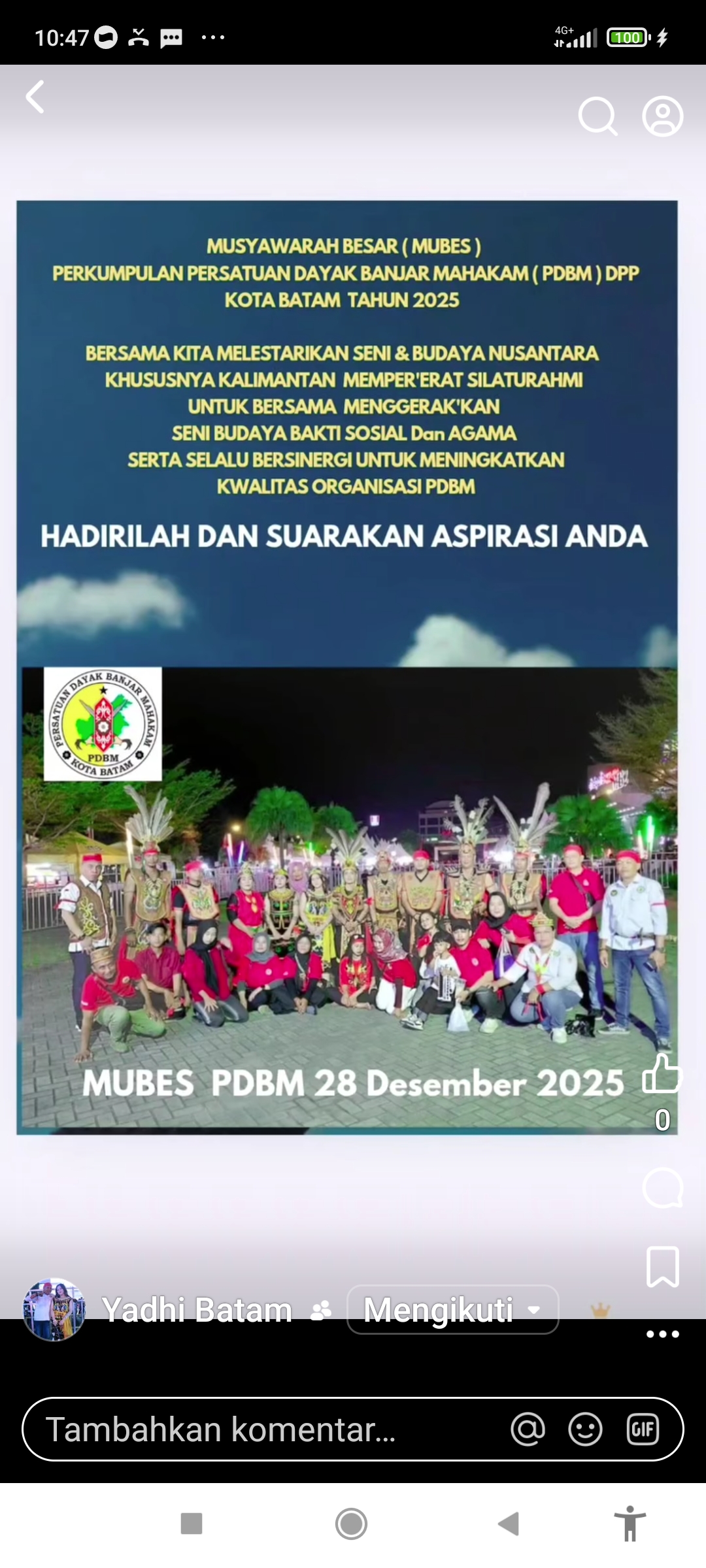 Foto Budaya Dayak